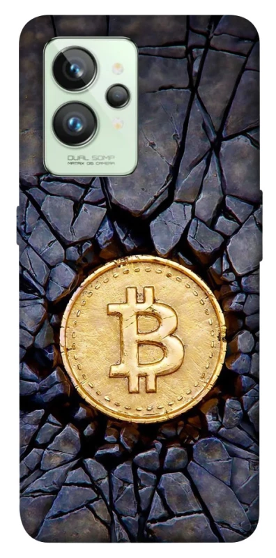 Чохол на Realme GT2 Bitcoin cracks фото 1 з 1