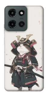Чохол на Motorola Moto G Power (2025) Samurai Cat Warrior фото 1 з 1