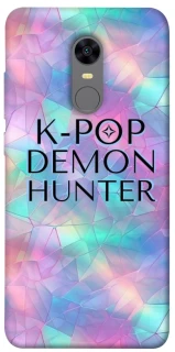 Чехол на Xiaomi Redmi 5 Plus / Redmi Note 5 (Single Camera) K-Pop Demon Hunters Logo фото 1 из 1