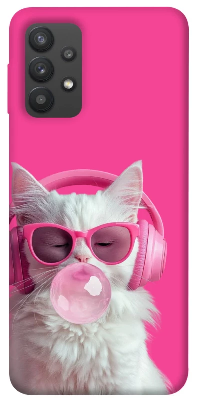 Чохол на Samsung Galaxy A32 (A325F) 4G Pink kitty фото 1 з 1
