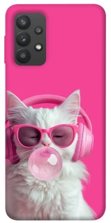 Чехол на Samsung Galaxy A32 (A325F) 4G Pink kitty фото 1 из 1