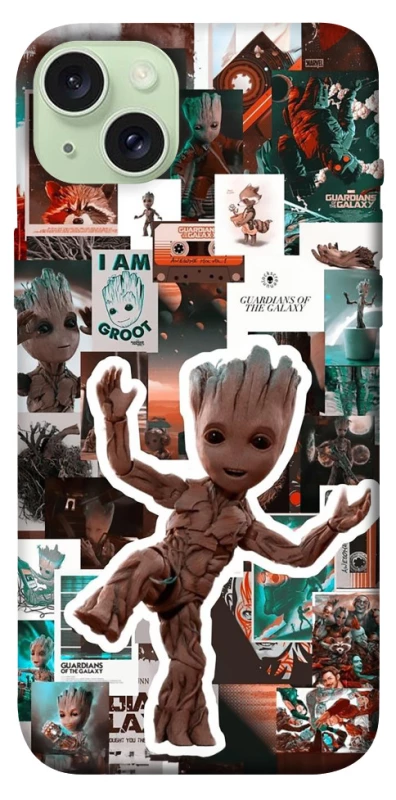 Чехол на Apple iPhone 15 Plus (6.7") Mini Groot v2 фото 1 из 1