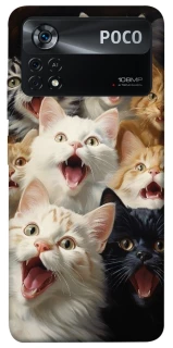 Чохол на Xiaomi Poco X4 Pro 5G Коти фото 1 з 1