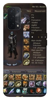 Чехол на Oppo A54 5G / A74 5G Character Menu ver.1 фото 1 из 1