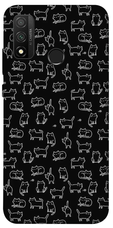 Чохол на Huawei P Smart (2020) Black Cats фото 1 з 1