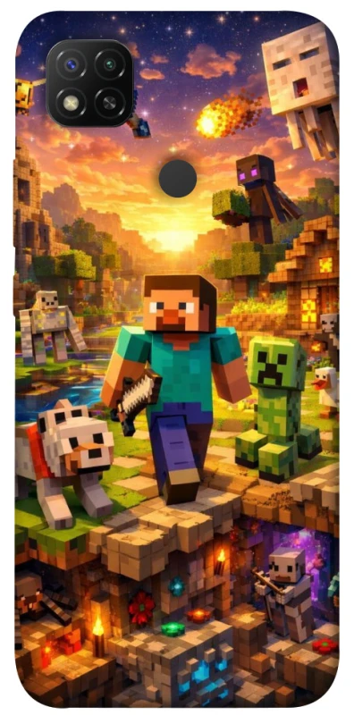 Чохол на Xiaomi Redmi 9C Minecraft v6 фото 1 з 1