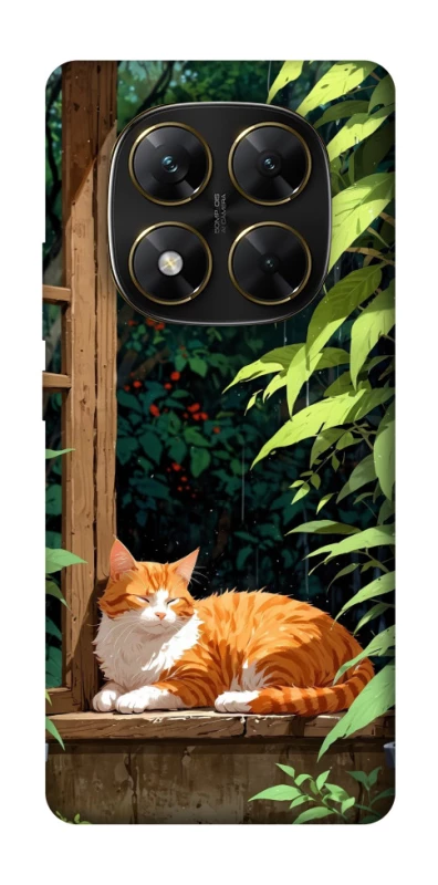 Чохол на Xiaomi Poco X7 red cat фото 1 з 1