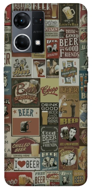 Чохол на Oppo Reno 7 4G Retro collage ver.1 фото 1 з 1