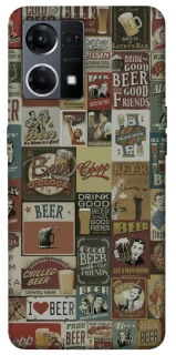 Чохол на Oppo Reno 7 4G Retro collage ver.1 фото 1 з 1