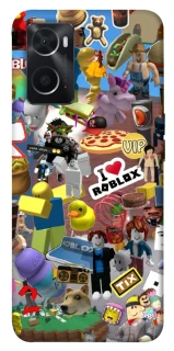 Чохол на Oppo A76 4G Roblox collage ver.5 фото 1 з 1