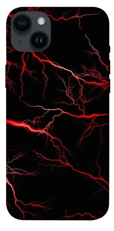 Чехол на Apple iPhone 14 Plus (6.7") Красная молния фото 1 из 1