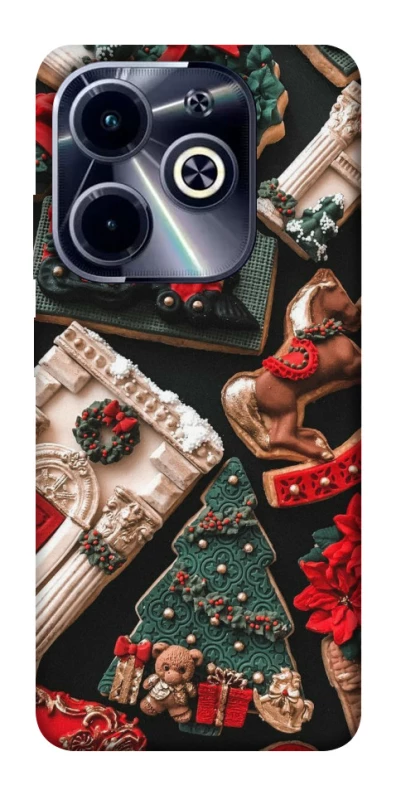 Чохол на Infinix Hot 40i Новорічний v20 фото 1 з 1