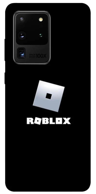Чохол на Samsung Galaxy S20 Ultra Roblox logo black фото 1 з 1