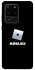 Чохол на Samsung Galaxy S20 Ultra Roblox logo black фото 1 з 1