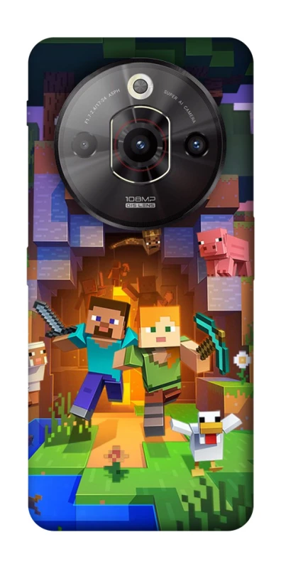 Чохол на ZTE Nubia Focus Pro Minecraft game фото 1 з 1