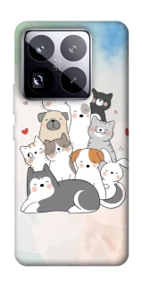 Чехол на Xiaomi 15 Pro Funny Pets ver.2 фото 1 из 1