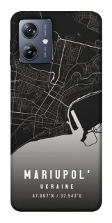 Чехол на Motorola Moto G54 Mariupol map фото 1 из 1