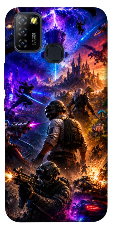 Чохол на Infinix Hot 10 Lite My Games фото 1 з 1