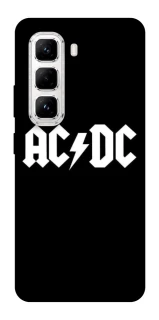 Чохол на Infinix Hot 50 Pro AC/DC logo фото 1 Чохол на Infinix Hot 50 Pro AC/DC logo фото 1 з 1