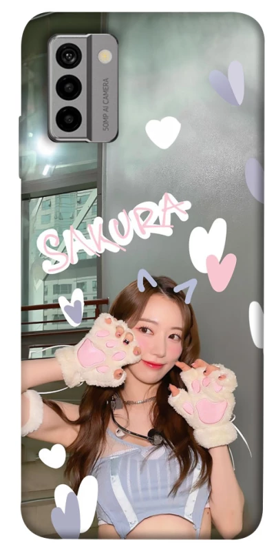 Чохол на Nokia G22 Sakura - LE SSERAFIM фото 1 з 1