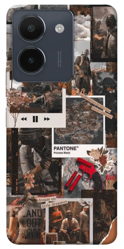 Чохол на Vivo Y36 PUBG Collage фото 1 з 1