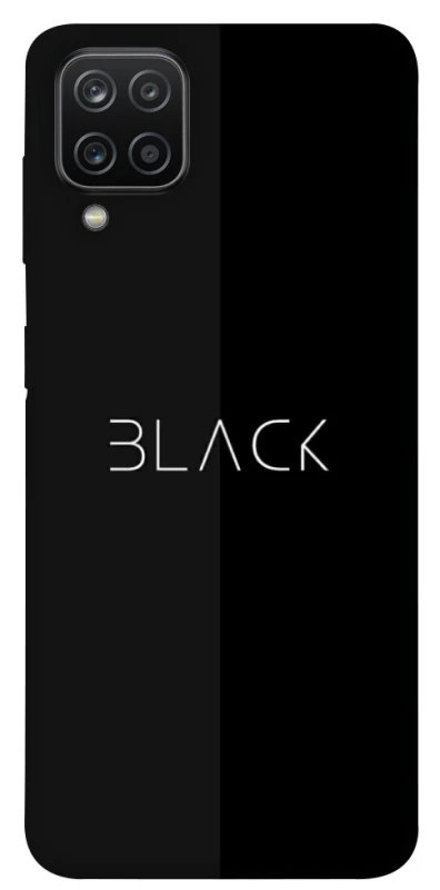 Чехол на Samsung Galaxy A12 Black фото 1 из 1