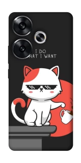 Чохол на Xiaomi Poco F6 I do what i wont фото 1 Чохол на Xiaomi Poco F6 I do what i wont фото 1 з 1