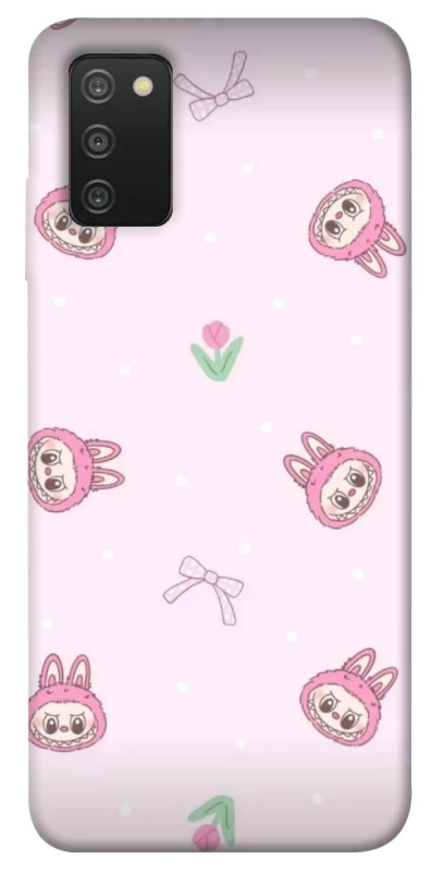 Чохол на Samsung Galaxy A03s Labubu Flower фото 1 з 1