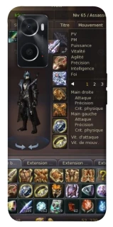 Чохол на Oppo A76 4G Character Menu ver.1 фото 1 з 1