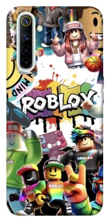 Чехол на Realme 6 Roblox Characters Collage фото 1 из 1