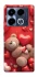 Чохол на Infinix Note 40 4G bear in hearts фото 1 з 1