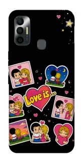 Чохол на TECNO Spark 7 Love is фото 1 з 1