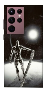 Чехол на Samsung Galaxy S22 Ultra Серебряный сёрфер фото 1 из 1
