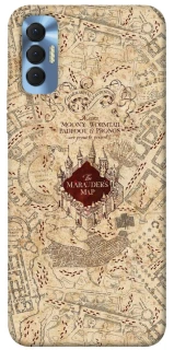 Чохол на TECNO Spark 8P Harry Potter Marauder's Map фото 1 з 1