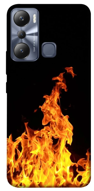 Чехол на Infinix Hot 20i Огонь фото 1 из 1