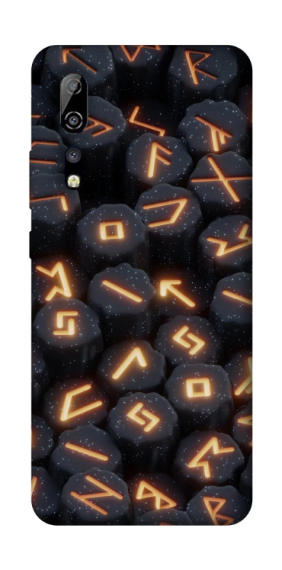Чохол на ZTE Axon 10 Pro Вогняні руни фото 1 з 1