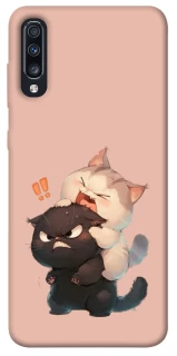 Чехол на Samsung Galaxy A70 (A705F) Сat and cat фото 1 Чехол на Samsung Galaxy A70 (A705F) Сat and cat фото 1 из 1