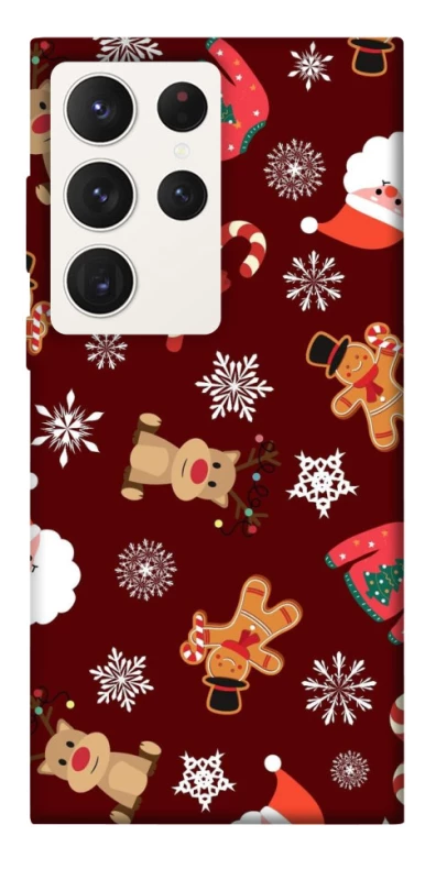 Чехол на Samsung Galaxy S23 Ultra Новогодний v6 фото 1 из 1