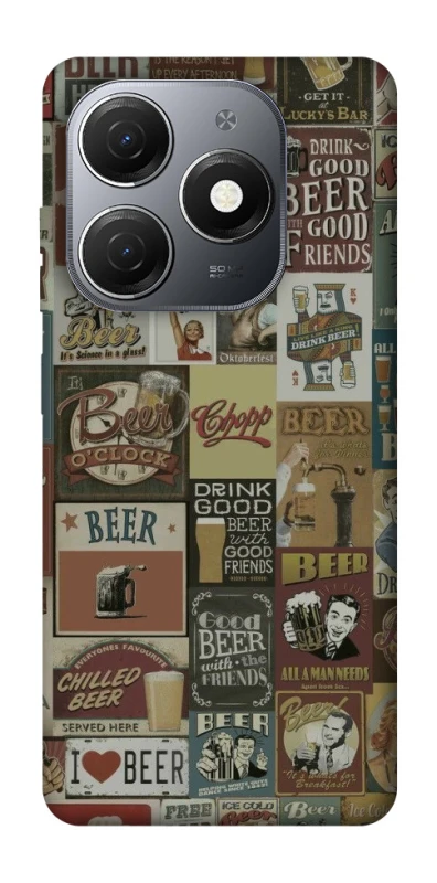 Чехол на TECNO Spark 20 Retro collage ver.1 фото 1 из 1