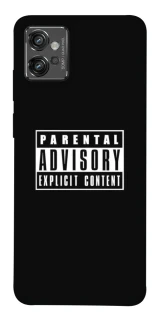 Чохол на Motorola Moto G32 Parental Advisory Label фото 1 Чохол на Motorola Moto G32 Parental Advisory Label фото 1 з 1