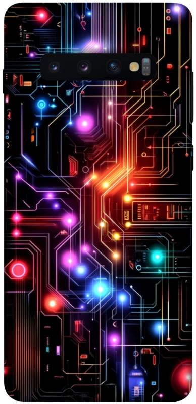 Чохол на Samsung Galaxy S10+ CyberPhone v7 фото 1 з 1