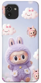 Чохол на Samsung Galaxy A03 Labubu & clouds фото 1 з 1