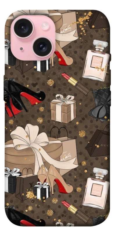 Чехол на Apple iPhone 15 (6.1") Fashion collage ver.1 фото 1 из 1