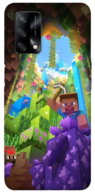 Чехол на Oppo A74 4G Minecraft forever фото 1 из 1