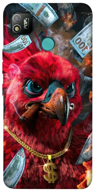 Чохол на TECNO POP 4 Папуга фото 1 з 1