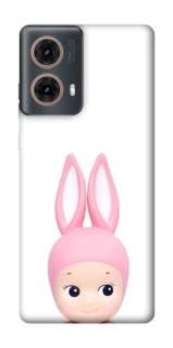 Чехол на Motorola Moto G85 Minimal Bunny Peek фото 1 из 1
