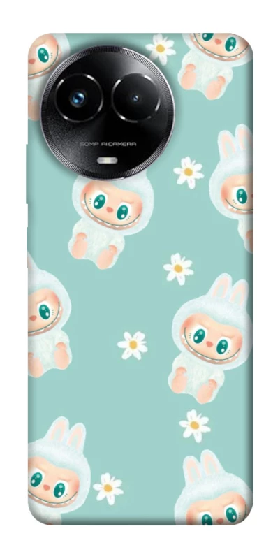 Чохол на Realme C67 4G Labubu Green фото 1 з 1