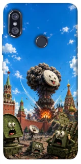 Чехол на Xiaomi Redmi Note 5 Pro / Note 5 (AI Dual Camera) Moscow never sleeps ver.7 фото 1 из 1