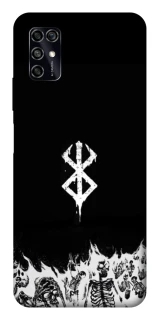 Чехол на ZTE Blade V2020 Smart Berserk skeletons фото 1 из 1