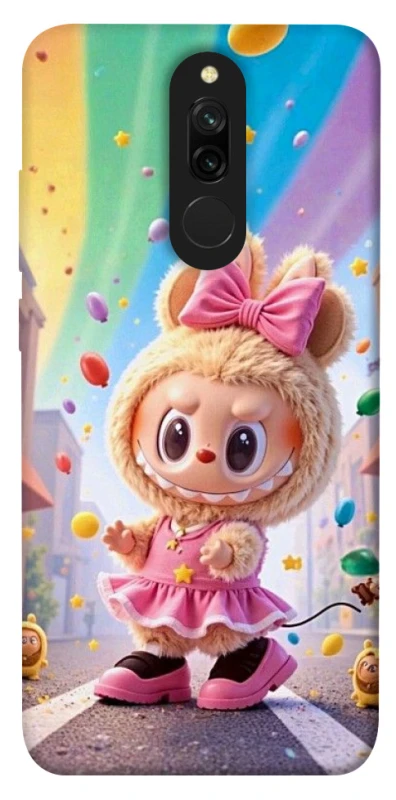 Чохол на Xiaomi Redmi 8 Labubu rainbow фото 1 з 1